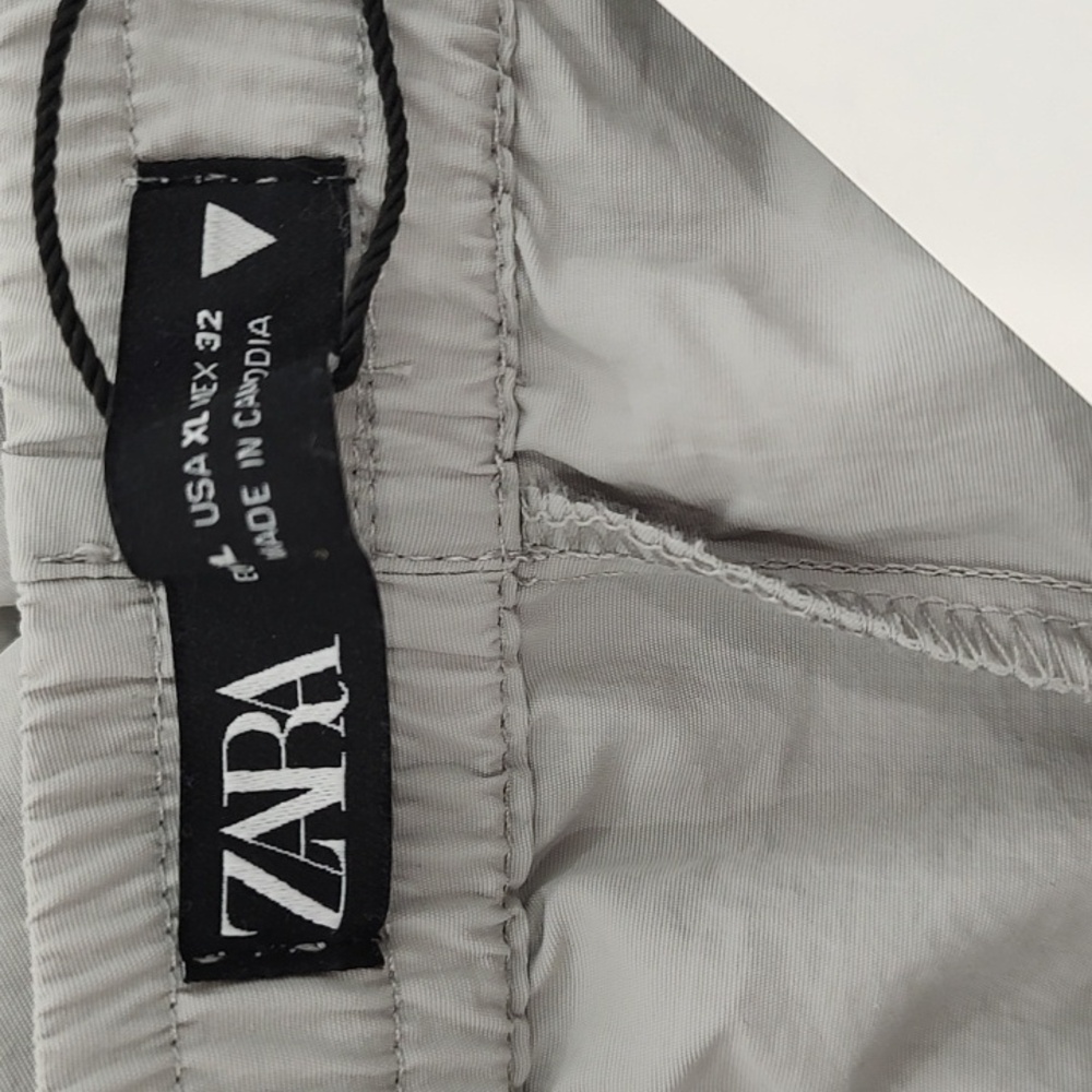 Zara Light Gray Track Joggers - Picture 5 of 7